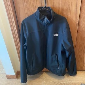 Black North Face Coat - mens size Large